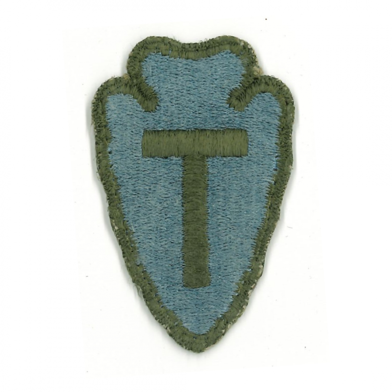 Patch, 36th Infantry Division, OD border, Green Back, 1943 Patch, 36th Infantry Division, OD border, Green Back, 1943