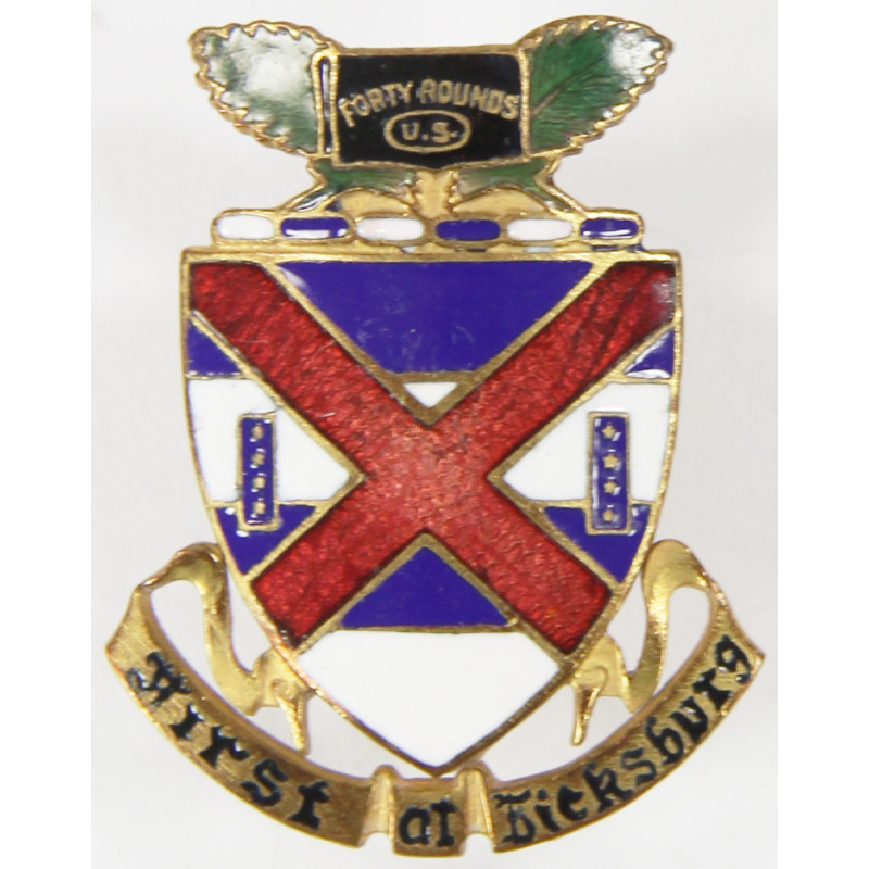 Crest, 13th Inf. Rgt., 8th Infantry Division, à écrou