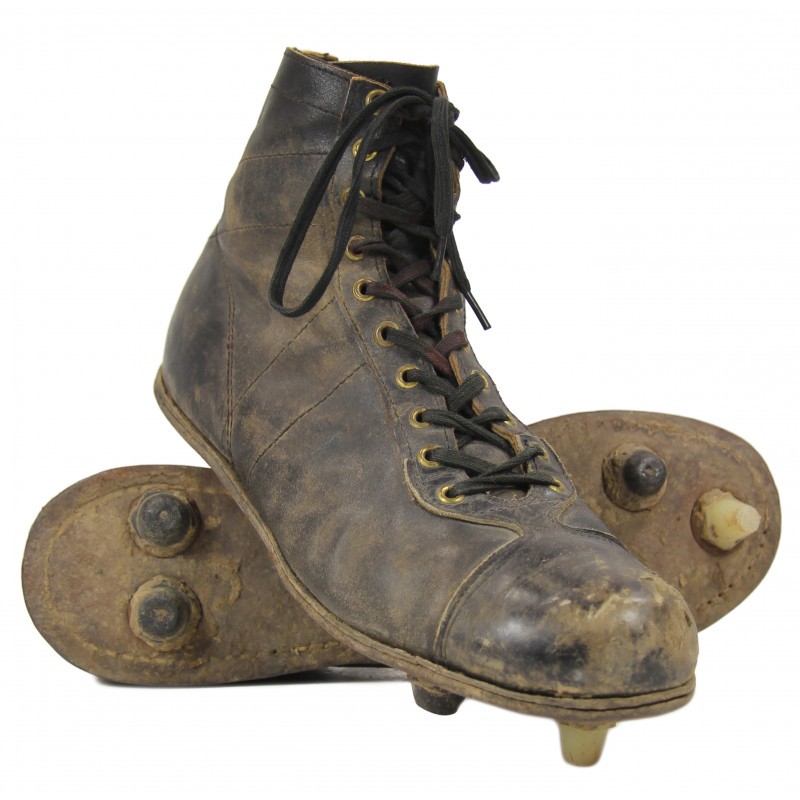 leather football trainers