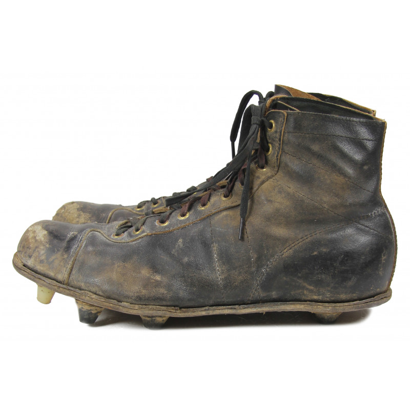 leather football trainers