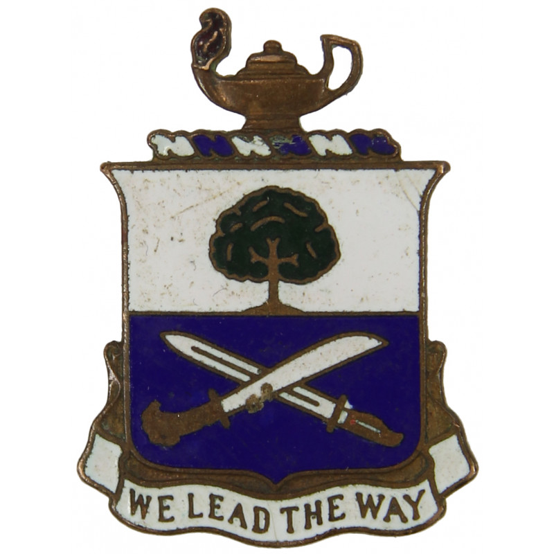 Crest, 29th Inf. Rgt., Red Ball Express, à écrou Crest, 29th Inf. Rgt., Red Ball Express, à écrou