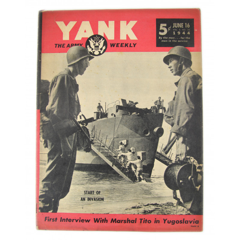 Magazine YANK, 16 juin 1944 Magazine YANK, 16 juin 1944