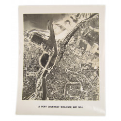 Photo, Aerial, Boulogne, 1944