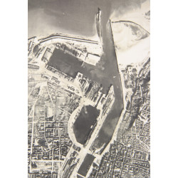 Photo aérienne de reconnaissance, Boulogne, 1944