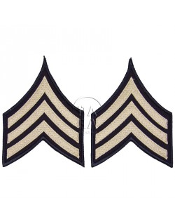 Grades en tissu de Sergeant