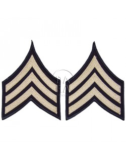 Grades en tissu de Sergeant