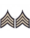 Grades en tissu de Sergeant