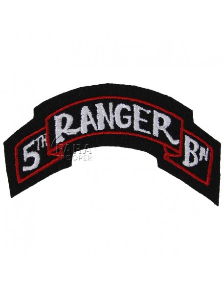 Titre d'épaule 5ème Ranger Bn.