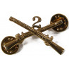 Insignia, Collar, Officer, 2nd Inf. Regt., 5th Infantry Division