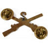 Insignia, Collar, Officer, 2nd Inf. Regt., 5th Infantry Division