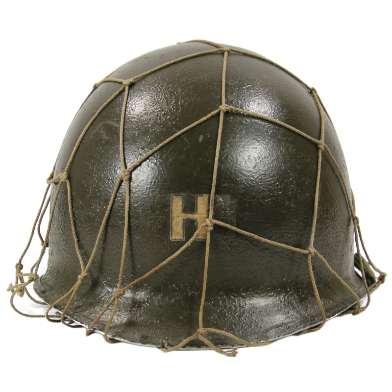 Helmet, M1, flexible bales, Captain, Named Helmet, M1, flexible bales, Captain, Named