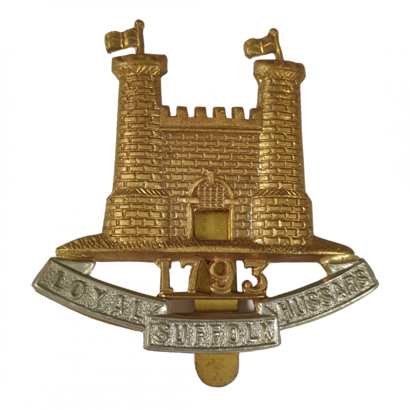 Cap Badge, The Duke of York's Own Loyal Suffolk Hussars, Normandy Cap Badge, The Duke of York's Own Loyal Suffolk Hussars, Normandy