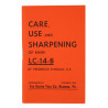 Booklet, CARE, USE and SHARPENING of knife LC-14-B (Woodman PAL), 1942