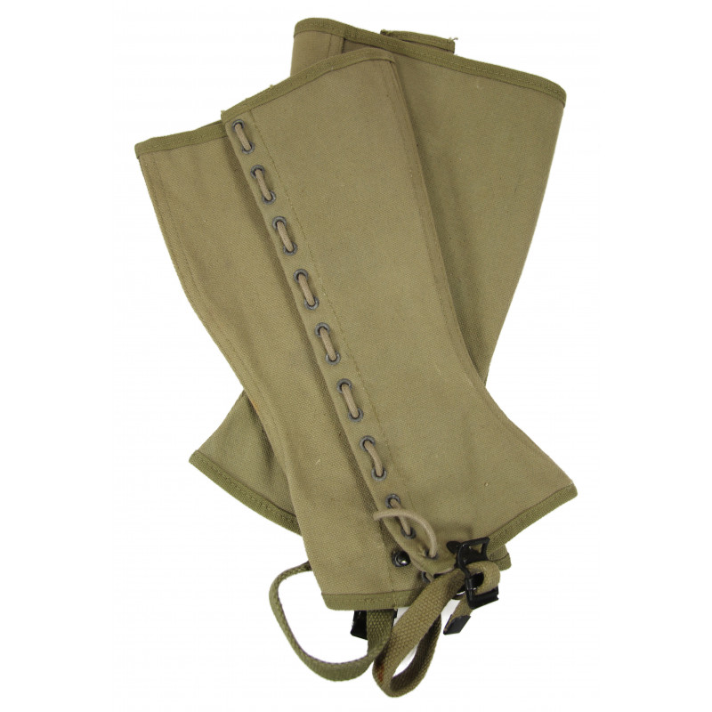 Leggings, Canvas, US Army, 3R, 1942 Leggings, Canvas, US Army, 3R, 1942