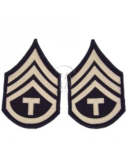 Grades en tissu de Sergent T/3