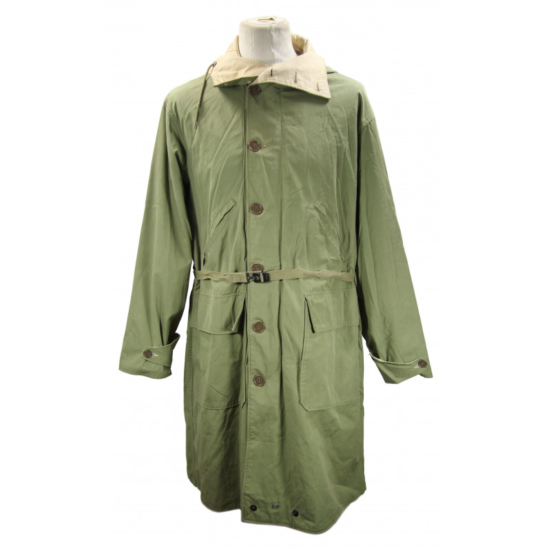 Overcoat, Parka type, Reversible, Unlined Overcoat, Parka type, Reversible, Unlined