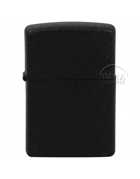 Briquet US, fabrication Zippo 1943, Black Crackle Finish