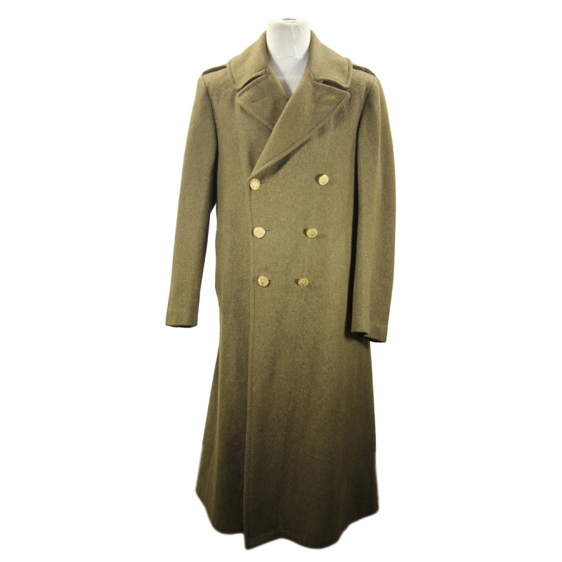 Overcoat, wool, 1942 Overcoat, wool, 1942