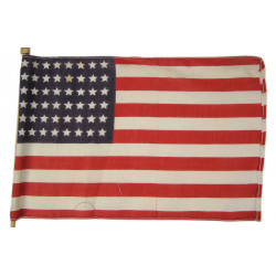 Flag, USA, 48 stars, on stick