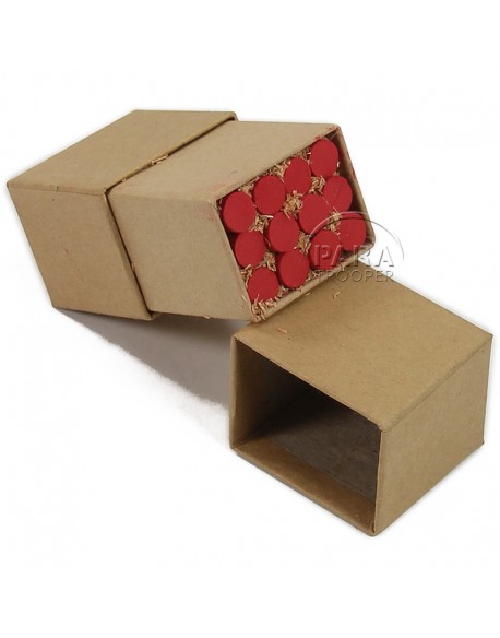Crayon, Chalk red, Box, 1944 Crayon, Chalk red, Box, 1944
