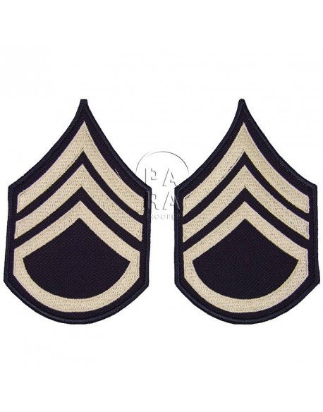 Grades en tissus de Staff/Sergeant