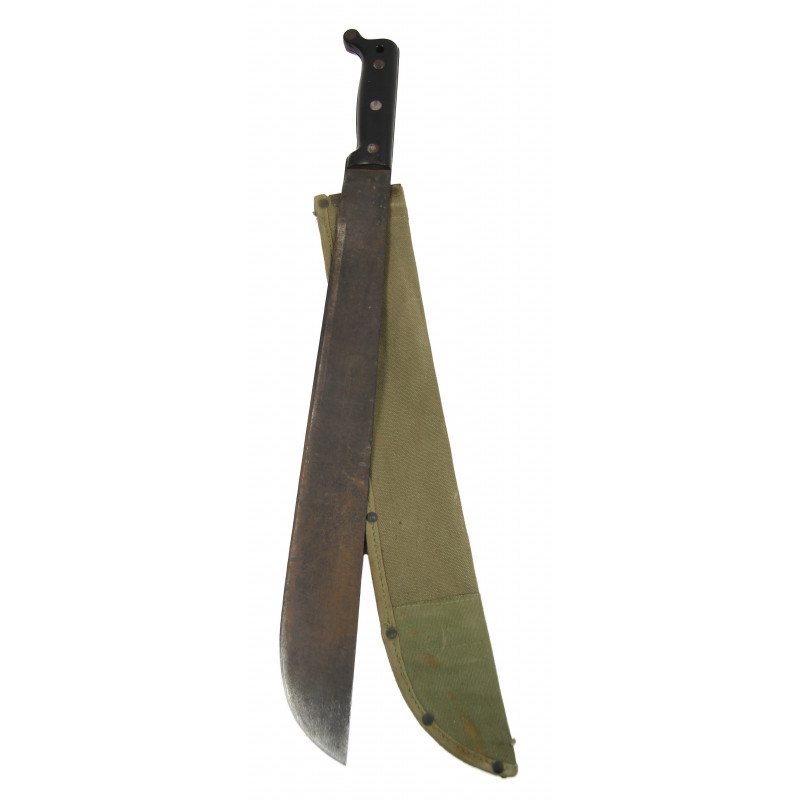 Machete, M-1942, Canvas Scabbard, 1943 Machete, M-1942, Canvas Scabbard, 1943