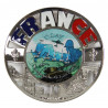 Magnet, metal, round, D-Day Magnet, metal, round, D-Day