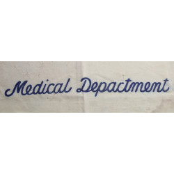 Couverture, Medical Department, US Navy