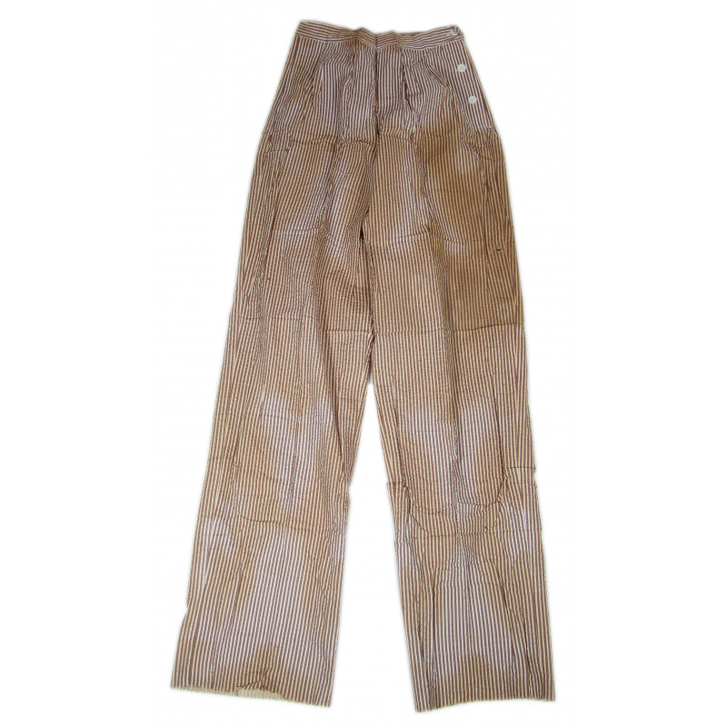Trousers, US Army Nurse, Seersucker, size 12 Trousers, US Army Nurse, Seersucker, size 12