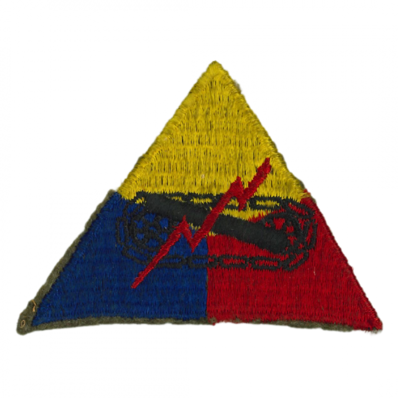 Patch, HQ Armored Forces and Bn., Omaha & Utah Beach Patch, HQ Armored Forces and Bn., Omaha & Utah Beach