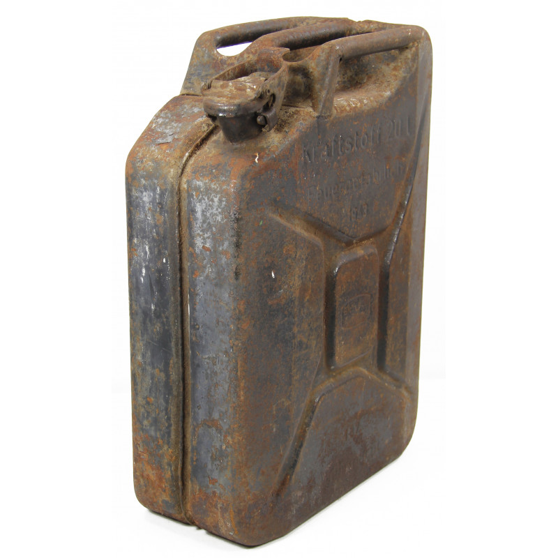 Jerrycan, 20 litres, Wehrmacht, 1943, Normandy Jerrycan, 20 litres, Wehrmacht, 1943, Normandy