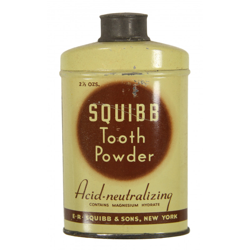 Powder, Tooth, Squibb Powder, Tooth, Squibb