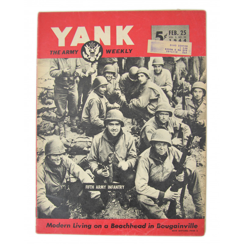 Magazine, YANK, February 25, 1944 Magazine, YANK, February 25, 1944