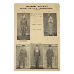 Circular, German, Identification of RAF and USAAF Airmen, 1944