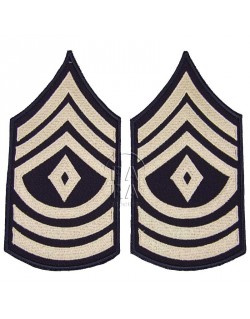 Grades en tissu de First Sergeant