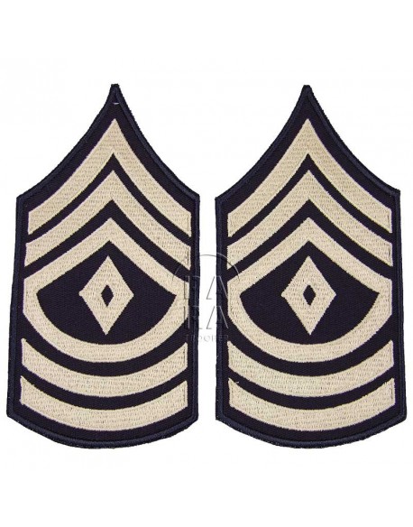 Grades en tissu de First Sergeant