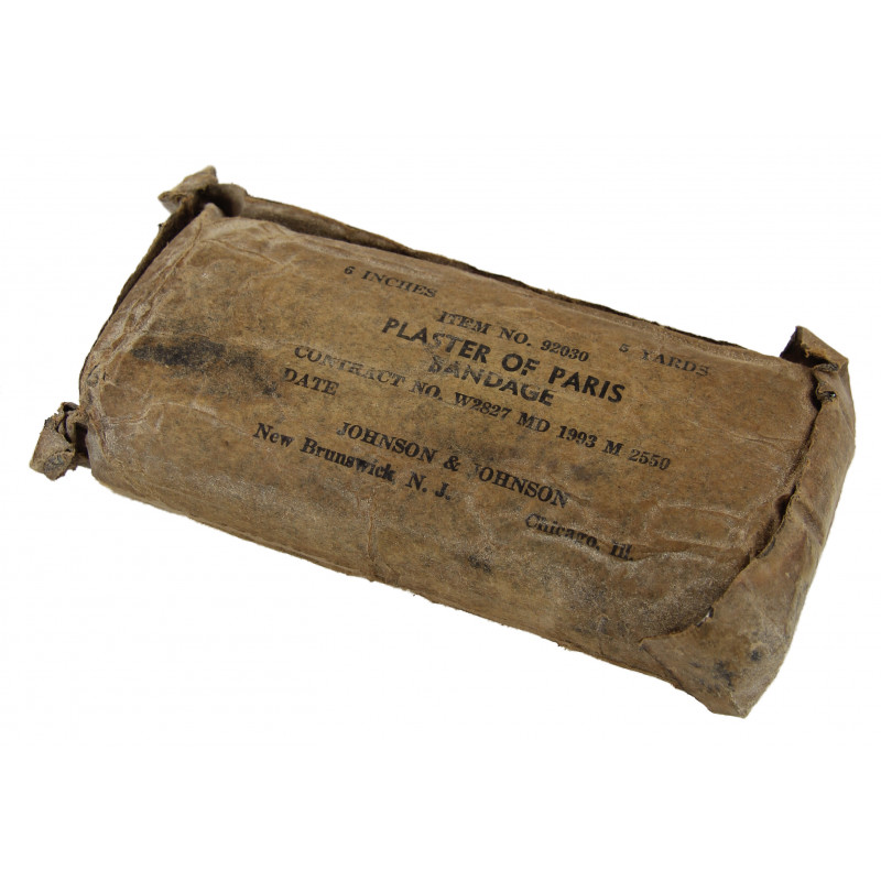 Bandage, Plaster of Paris, Item N° 92030, 1943