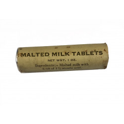 Paquet de tablettes de lait (Malted Milk Tablets)