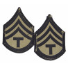 Grades en tissu de Technician 3rd Grade, US Army
