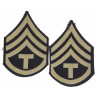 Grades en tissu de Technician 3rd Grade, US Army