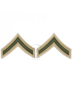 Private First Class rank insignia, summer