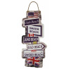 Plate, Hanging, D-Day Sectors Plate, Hanging, D-Day Sectors