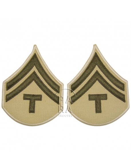 T/5 rank insignia, summer