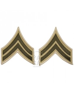 Corporal rank insignia, summer