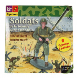 kit Figurines Soldats de la Seconde Guerre Mondiale