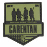 Insigne, Carentan, tactique PVC 3D, OD