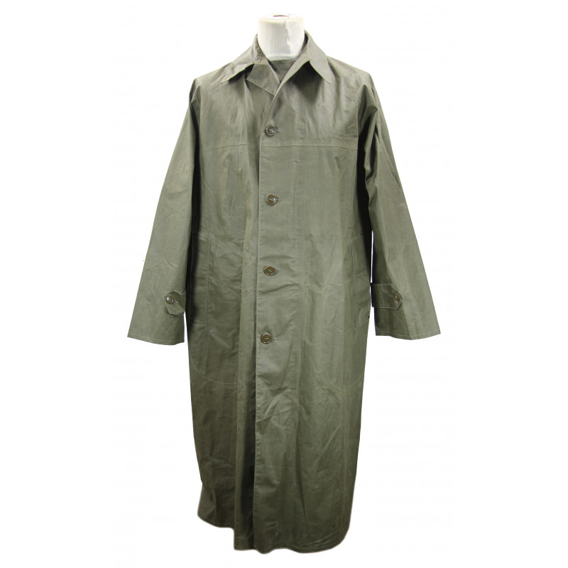 Raincoat, Enlisted Men, US Army, 1944, Medium Raincoat, Enlisted Men, US Army, 1944, Medium