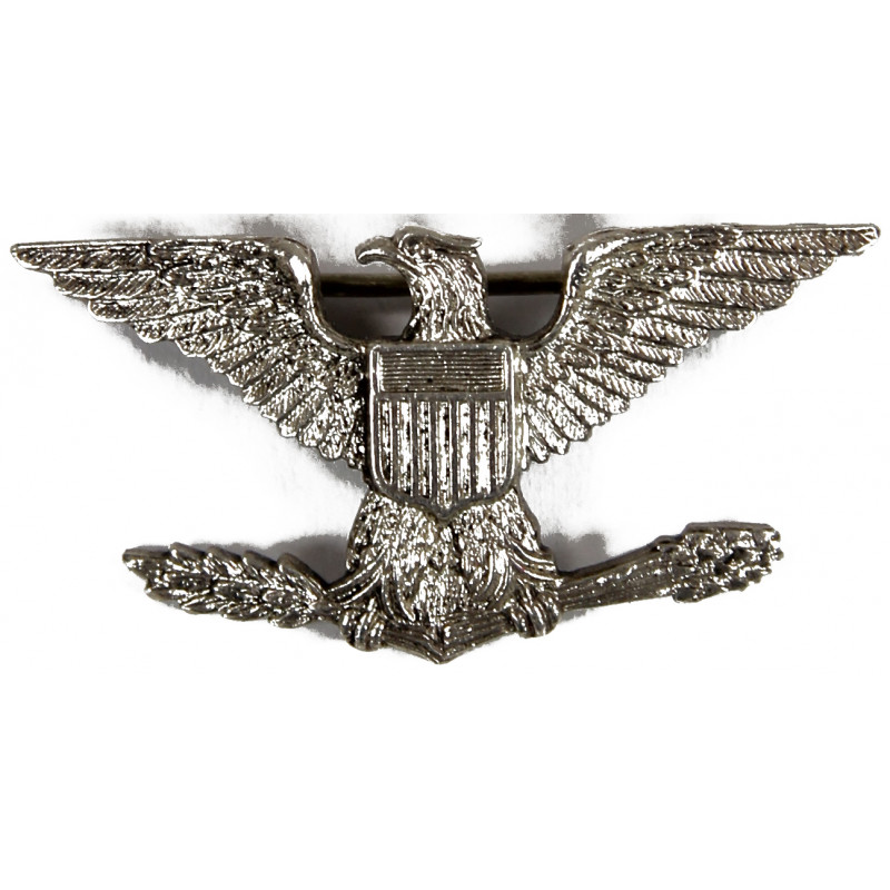 Rank insignia, Colonel, Shold-R-Form, Sterling Rank insignia, Colonel, Shold-R-Form, Sterling