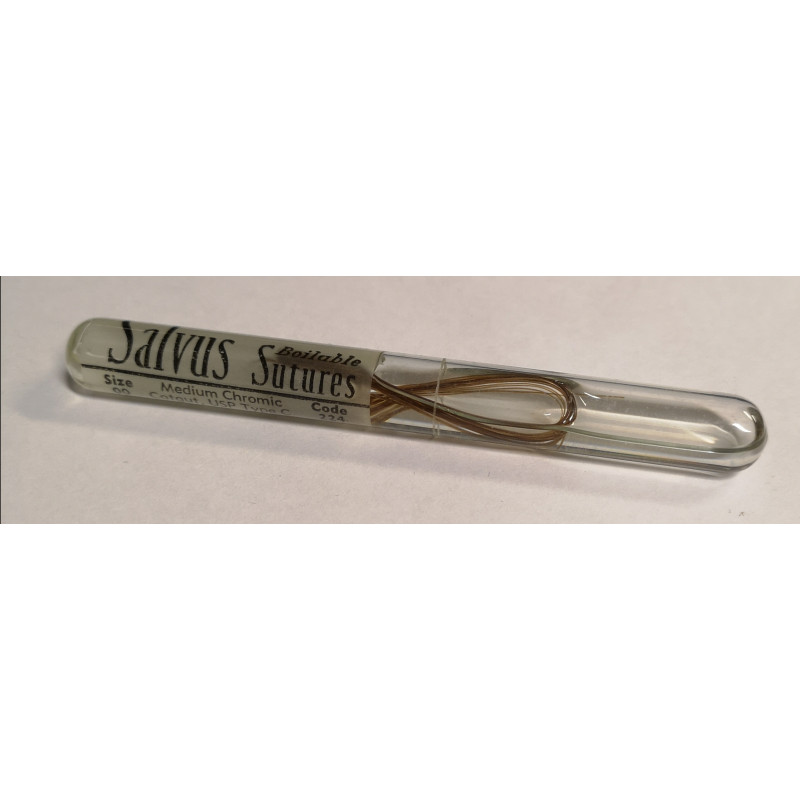 Sutures, Catgut, item 224, Medium Chromic 00 Sutures, Catgut, item 224, Medium Chromic 00