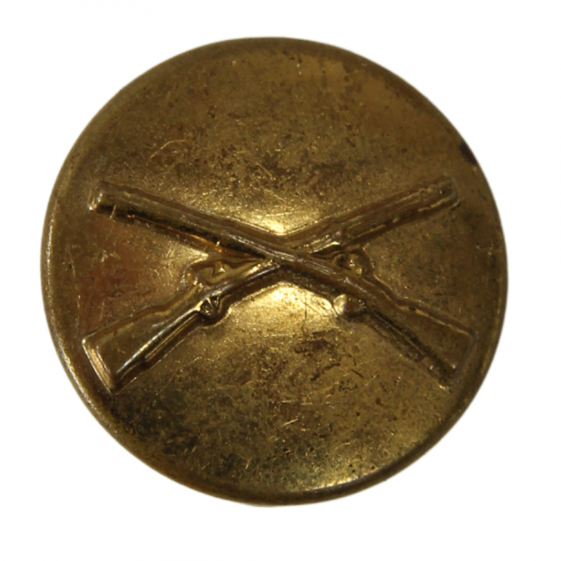 Disque de col infanterie, à pin's Disque de col infanterie, à pin's